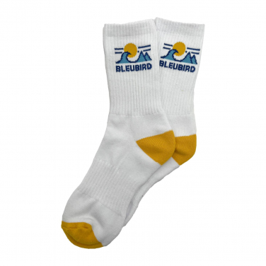 Bleubird crew sock- horizon