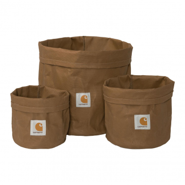 Canvas planter set