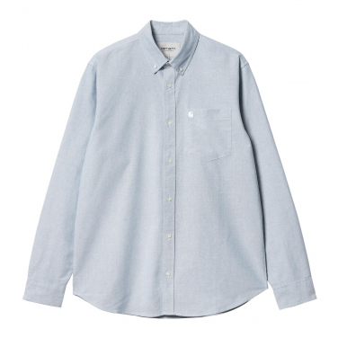 L/S C-Logo shirt cotton oxford