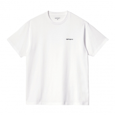 S/s script embroidery tee