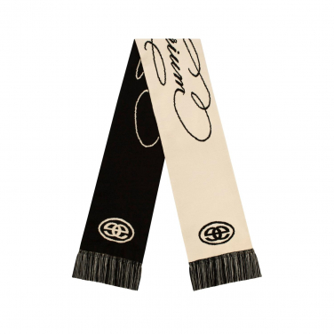 Calligraphy logo scarf