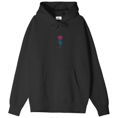 Obey barbed wire flower hoodie