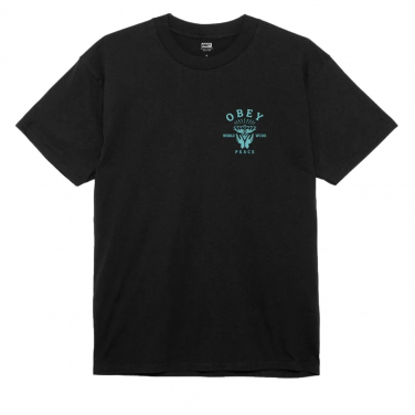 Obey Lotus with hands tee