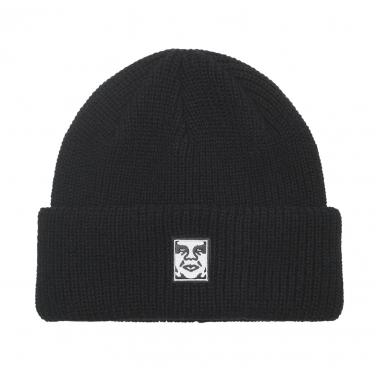 Obey mid icon patch cuff beanie