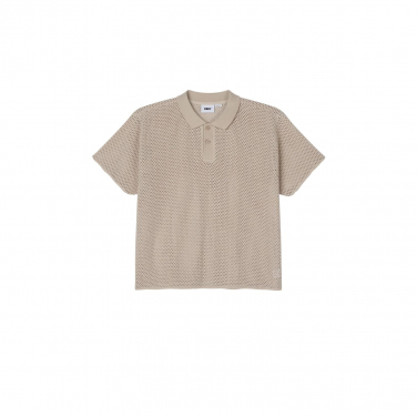 Obey Saratoga mesh polo ss