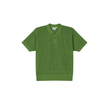 Obey Saratoga mesh polo ss