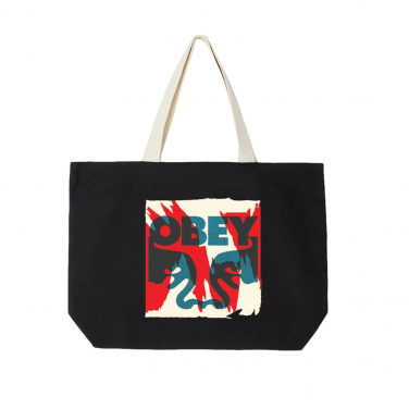 Obey tote bag- torn poster icon