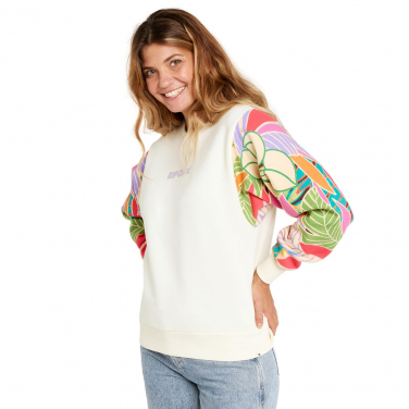 Crew Wavy Print Sleeves