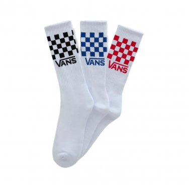 Classic Check Crew 3 pk Socks