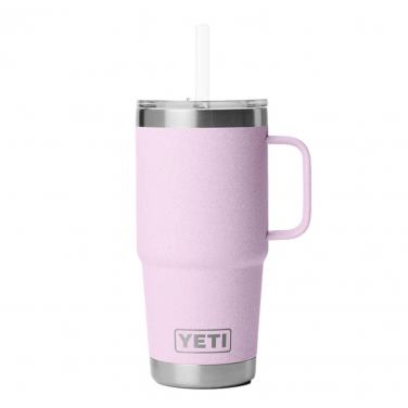 Yeti rambler 25oz straw mug