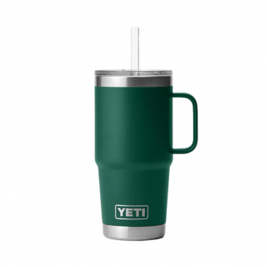 Yeti Rambler 25oz straw mug